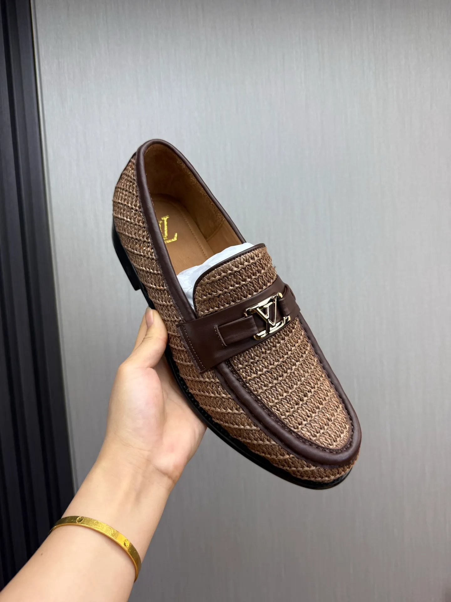 Factory 680💰 LV. Men's business casual leather shoes, all made of imported original brand leather, just to create a more comfortable wearing experience, original non-slip and wear-resistant outsole ✔️16-45 (38.45 non-returnable)